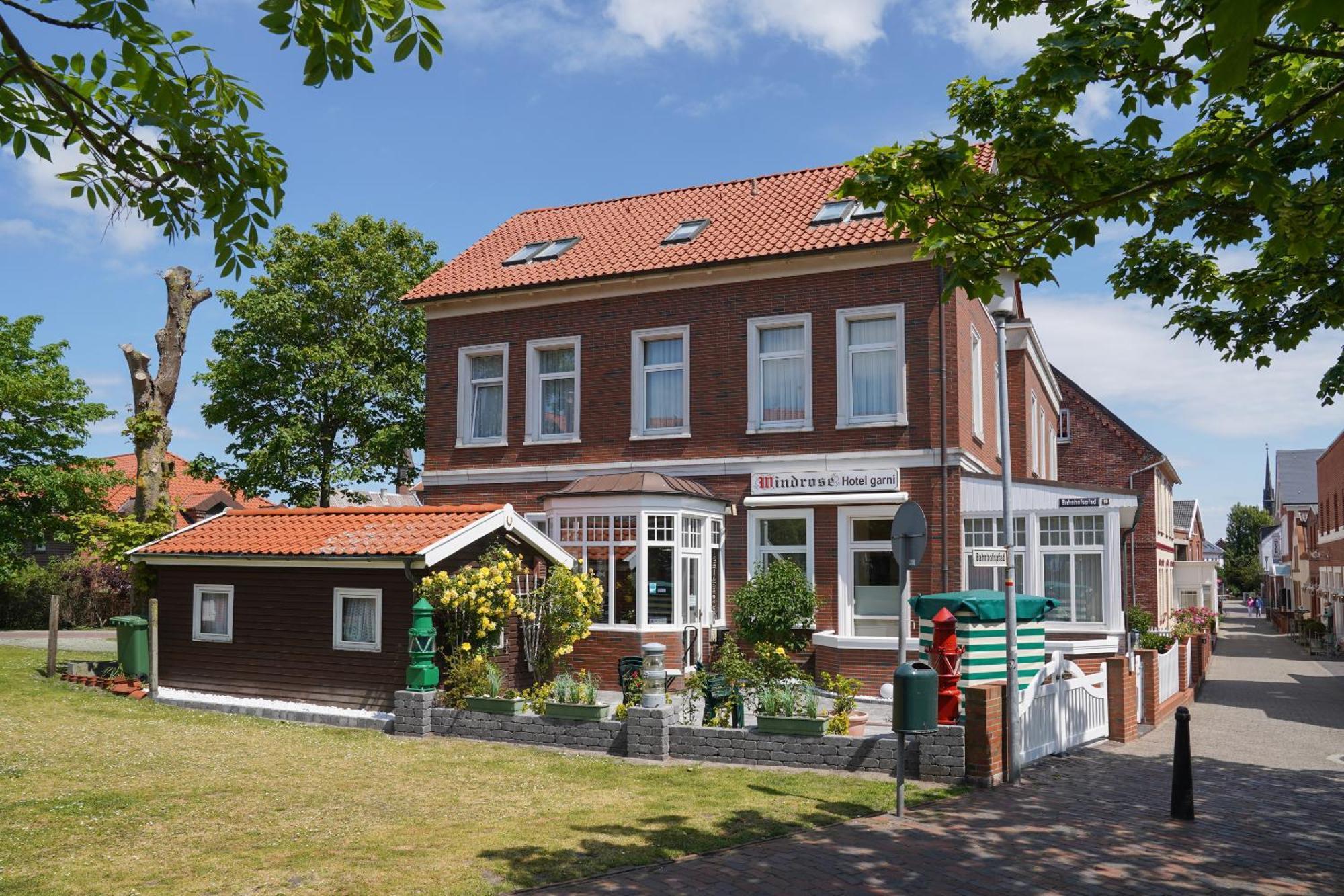 Hotel Windrose Borkum Bagian luar foto