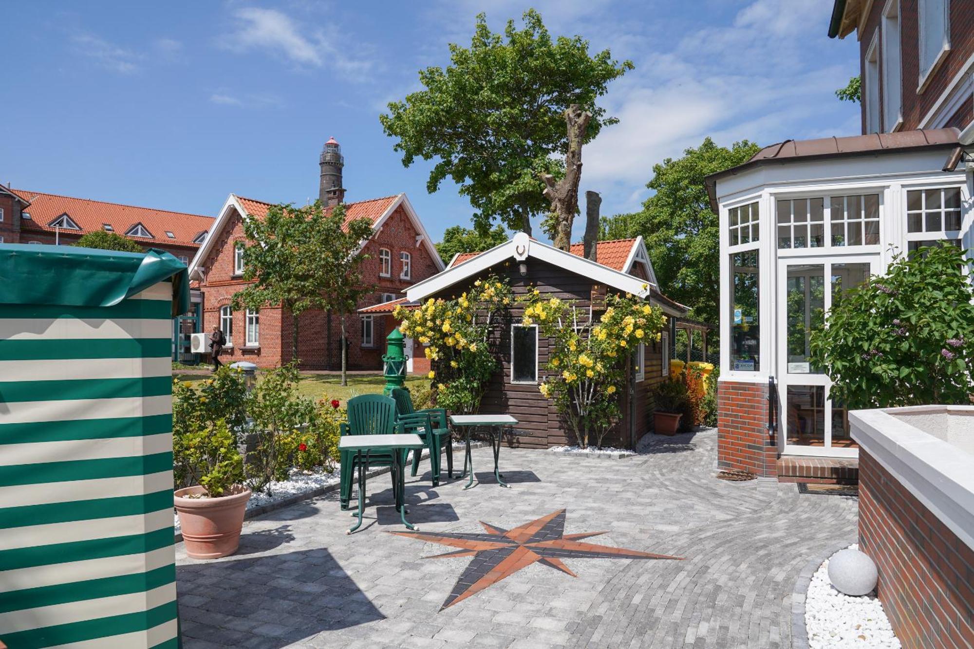Hotel Windrose Borkum Bagian luar foto